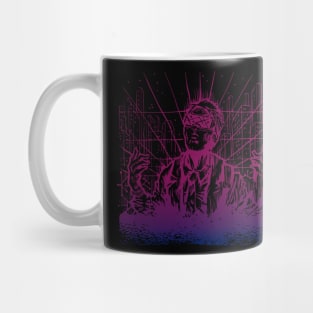 Virtual Reality Matrix VR Guy Design Mug